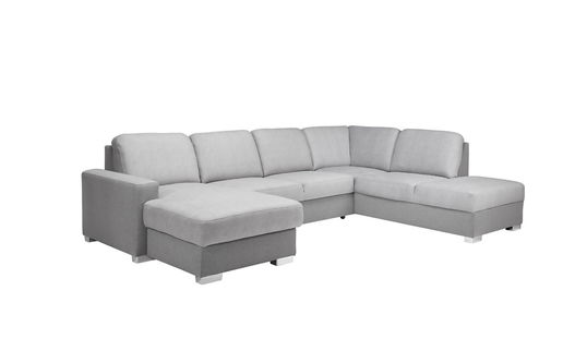 Coltar Chance Large Extensibil cu Arcuri Ondulate si Spuma Poliuretanica, Sezlong pe Stanga, Suprafata de Dormit 265x120 cm, cu Lada de Depozitare, l325xA220xH90 cm