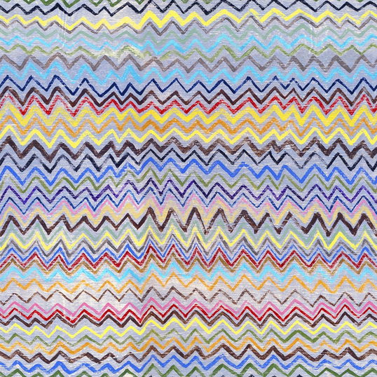 Set 3 role Tapet Imprimat Digital Zig Zag