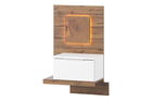 Noptiera cu 1 sertar Livorno 68 Oak / White, l60xA35xH100 cm