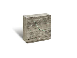 Ceas desteptator cu LED Analogue Click Clock Ash