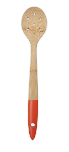 Lingura de bambus cu fante, Orange, NBA027