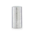 Pahar pentru periuta din ceramica, Brushed Silver, Ø 7xH13,5 cm