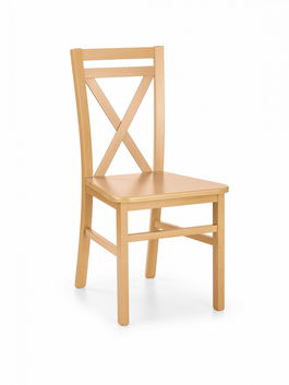Scaun din lemn de fag si MDF Darien 2 Stejar, l44,5xA49xH90 cm