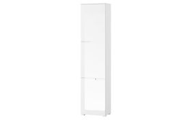 Dulap din pal si MDF cu 3 usi Big Gabrielle 13 Alb, l50xA35xH216 cm