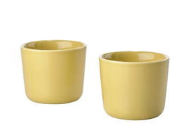 Set cani termice Singles 330480 Galben, 200 ml Ø9xH7,5 cm, 2 piese, Zone Denmark