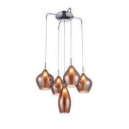 Lustra Amber Milano Cupru, AZ3172