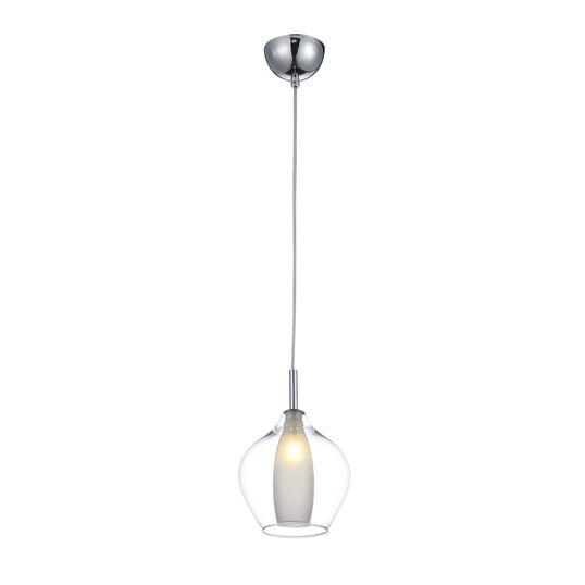 Lustra Amber Milano 1 Clear, AZ3074