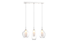 Lustra Amber Milano 3 Clear, AZ3075