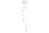 Lustra Amber Milano 9 Clear, AZ3102