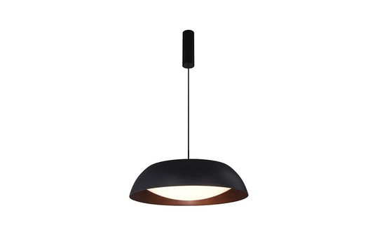 Lustra Lenox 60 Negru / Cupru, AZ3148