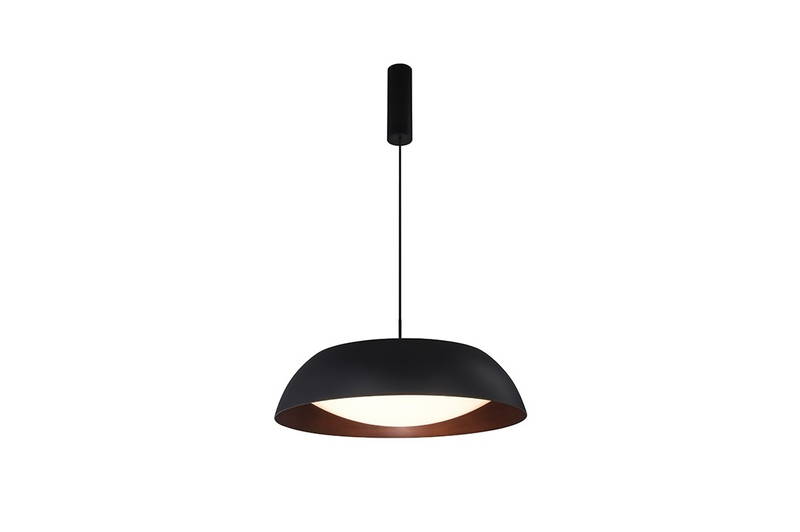Lustra Lenox 40 Smart Negru / Cupru, AZ3147