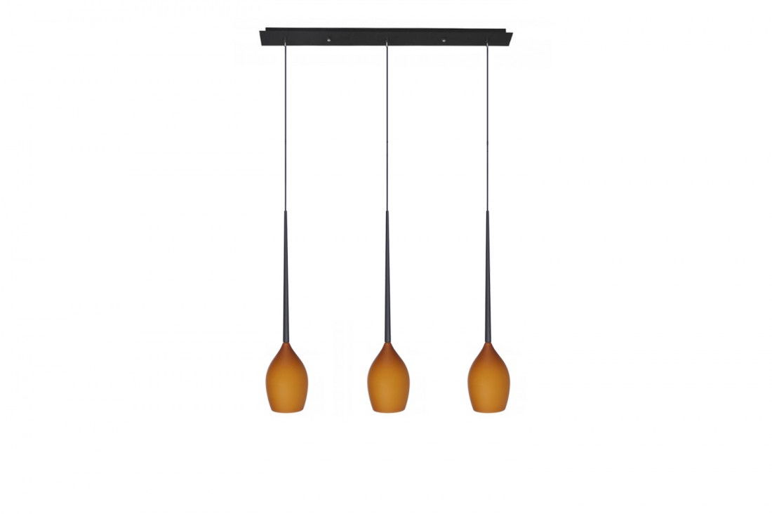 Lustra Izza 3 Amber, AZ2322