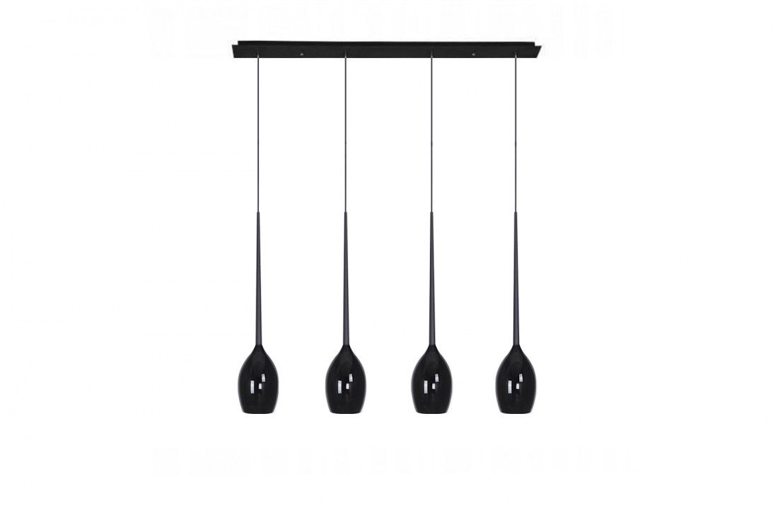 Lustra Izza 4 Negru, AZ0100