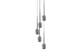Lustra Izza 5 Fumuriu, AZ2939
