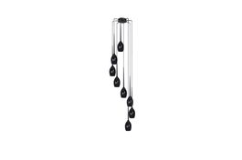 Lustra Izza 8 Negru, AZ0159