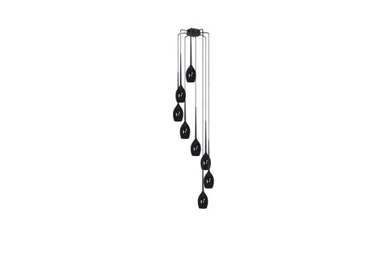 Lustra Izza 8 Negru, AZ0159