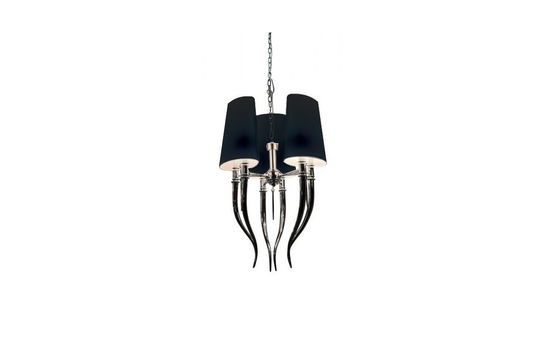 Lustra Diablo 3 Negru, AZ1345