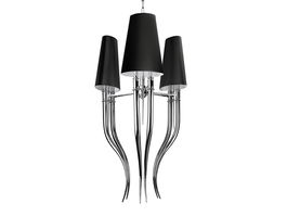 Lustra Diablo 3 Big Negru, AZ1344