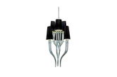 Lustra Diablo 3+3 Negru, AZ1417