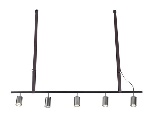 Lustra Biram Negru / Crom, AZ2638