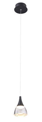 Lustra Dalmatia 1 Negru, AZ2847