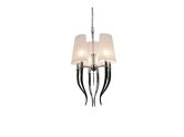 Lustra Diablo 3 Alb, AZ0028
