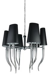 Lustra Diablo 6 Big Negru, AZ1390