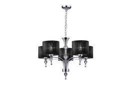 Lustra Impress 5 Negru, AZ0499