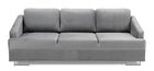 Canapea Bucs Extensibila cu Arcuri Ondulate si Spuma Poliuretanica, 3 Locuri, Suprafata de Dormit 200x145 cm, Perne Incluse, l225xA100xH90 cm