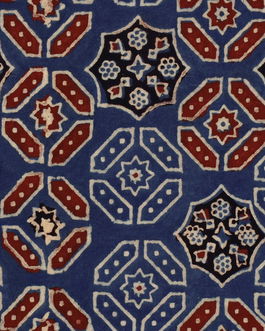 Set 3 role Tapet Imprimat Digital Ajrak Blue