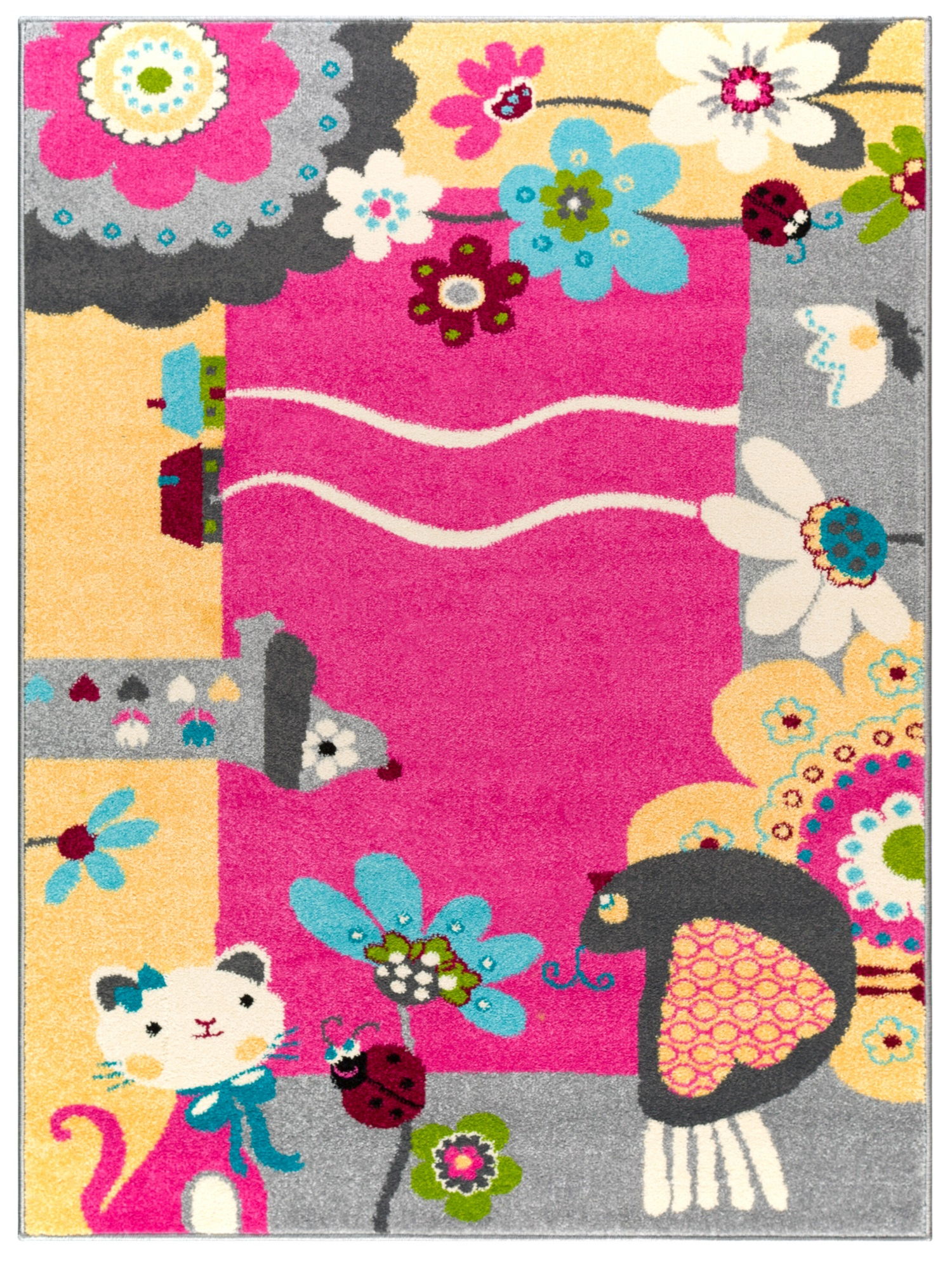 Covor din PP Imi Multicolor, Wilton