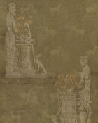 Set 3 role Tapet Imprimat Digital Sculptural Moss