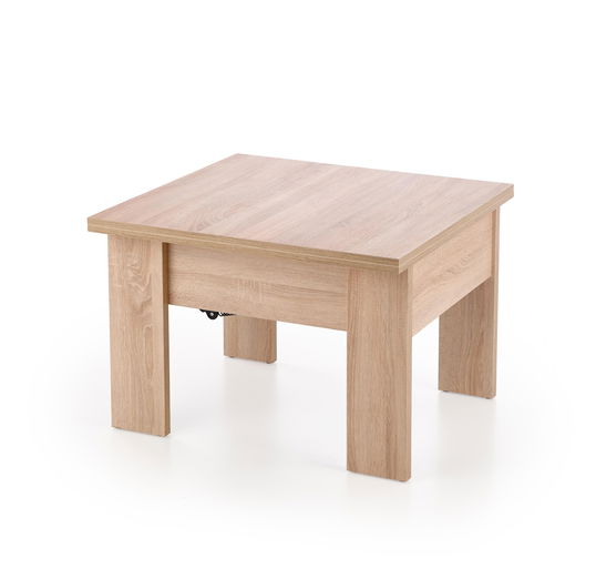 Masa de cafea Seraiah Sonoma Oak, L80-160xl80xh53-79 cm
