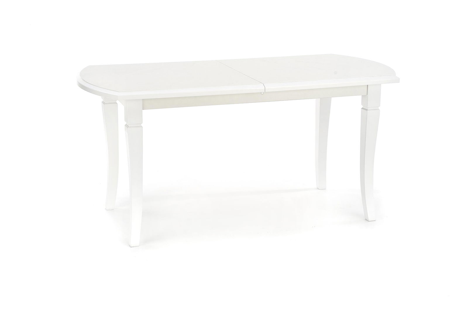Masa extensibila din MDF si lemn de fag Frederic White, L160-240xl90xH74 cm
