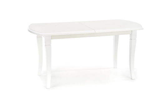 Masa extensibila din MDF si lemn de fag Frederic White, L160-240xl90xH74 cm