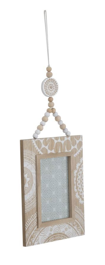 Rama foto decorativa, din MDF Cancun Natural, 15 x 41 cm