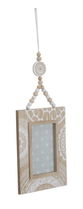 Rama foto decorativa, din MDF Cancun Natural, 15 x 41 cm