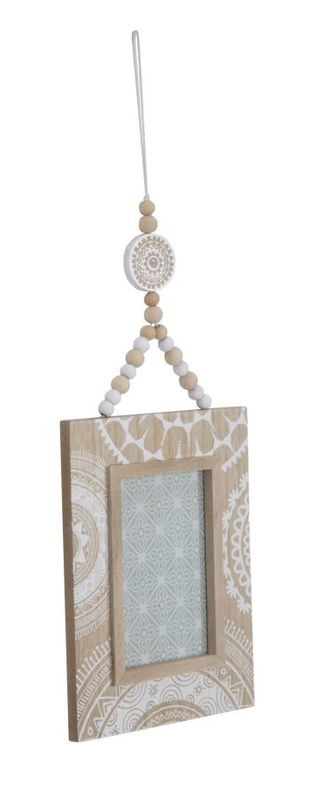 Rama foto decorativa, din MDF Cancun Natural, 15 x 41 cm