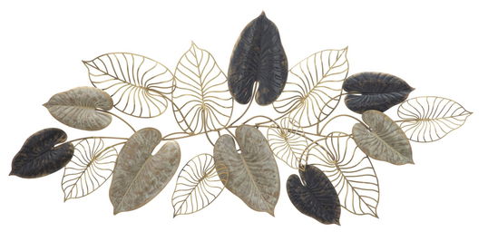 Decoratiune metalica de perete Century-A Multicolor, l131xA4,5xH61 cm