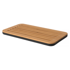 Tocator multifunctional din bambus Ron Natural / Negru, 38 x 22 cm