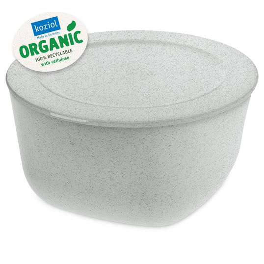 Caserola cu capac, 100% Reciclabil, Connect XL Organic Gri, 4 L