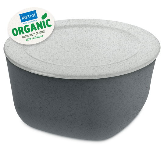 Caserola cu capac, 100% Reciclabil, Connect XL Organic Gri inchis, 4 L