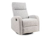 Fotoliu Recliner tapitat cu stofa Oleda Gri, l72xA80xH101 cm