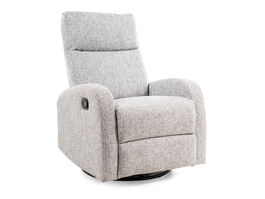 Fotoliu Recliner tapitat cu stofa Oleda Gri, l72xA80xH101 cm