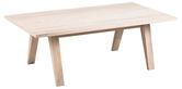 Masa de cafea din lemn si furnir, A-Line Stejar Deschis, L130xl70xH45 cm