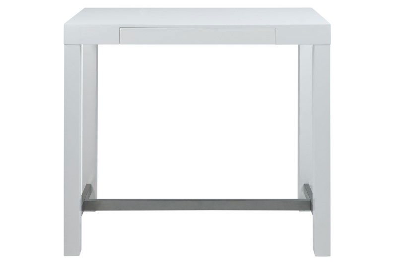 Masa de bar Angela White II, L120xl60xh105 cm