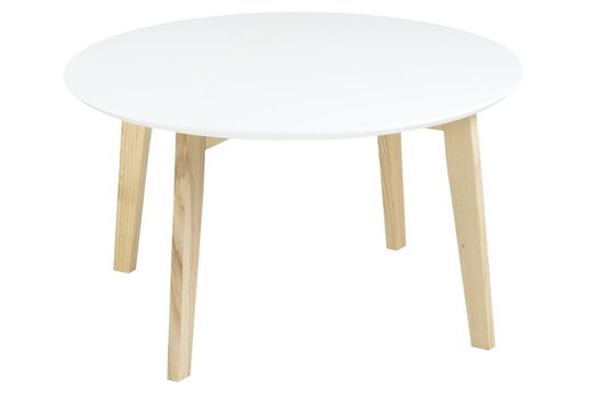 Masuta de cafea Molina White/Ash, Ø80xh45 cm