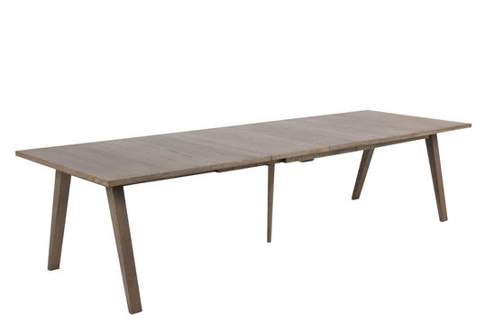 Masa extensibila din furnir de stejar A-line Maro, L220-320xl100xH74 cm