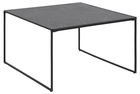 Masa de cafea din pal si metal Infinity Negru, L80xl80xH48 cm