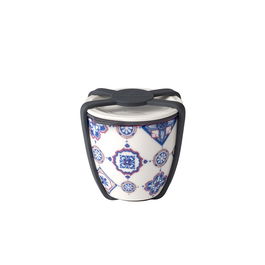 Recipient cu capac din portelan, To Go S Albastru, 80 ml, Villeroy & Boch